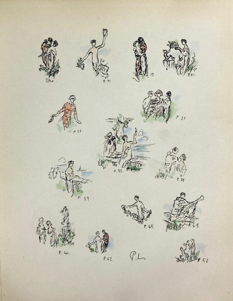 Paul VERLAINE - Fêtes galantes, illustrations de Pierre LAPRADE - Paris, Ambroi…