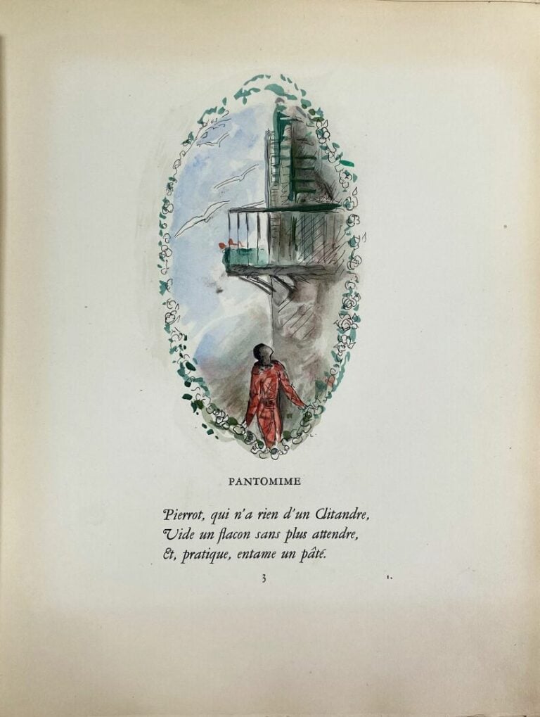 Paul VERLAINE - Fêtes galantes, illustrations de Pierre LAPRADE - Paris, Ambroi…