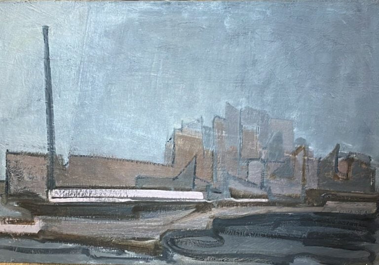 Paysage - Huile sur toile - 50 x 73 cm