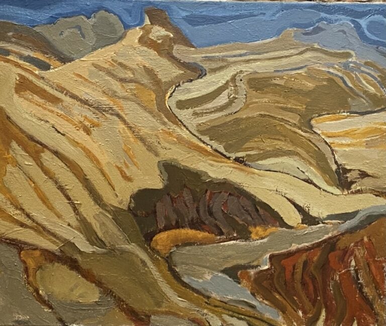 Paysage - Huile sur toile - 54 x 73 cm