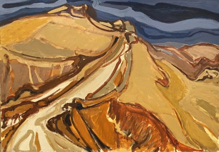 Paysage - Huile sur toile - 65 x 92 cm