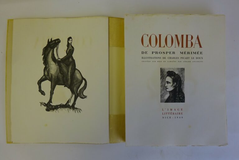 [PICART le DOUX] MERIMEE (Prosper) : - Colomba. Illustrations de Charles Picart…