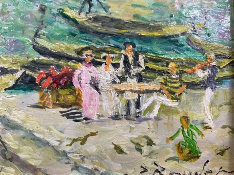 Pierre BOUDET (1915/25-2010) - Venise, la Douane de mer, la Salute et le Palais…