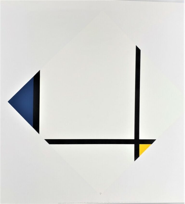Piet MONDRIAN (1872-1944) (d'apres ) - Compositions - Ensemble de 2 sérigraphie…