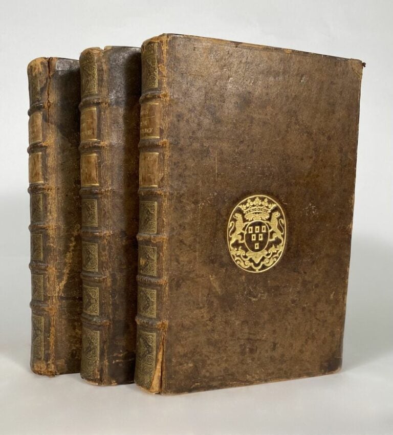 Pontas - Dictionnaire des cas de conscience - 3 vol in folio pl veau