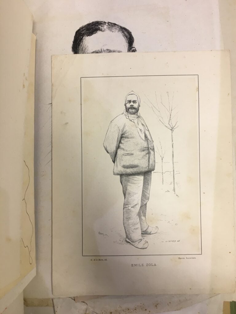 Portefeuille contenant gravures et dessins divers, du XVIIème au XXème siècle…