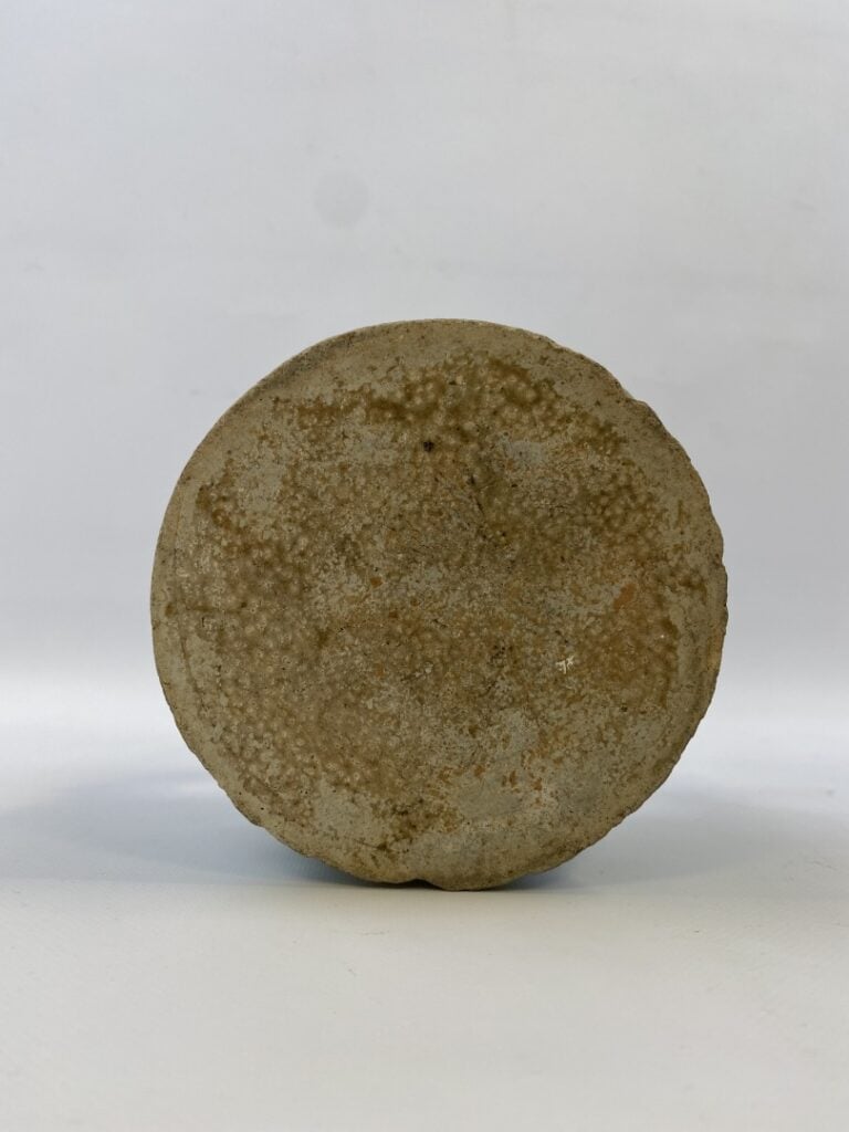 POT A CHAUX EN GRES EMAILLE TURQUOISE - Vietnam, Dynastie des Nguyen, Epoque XI…
