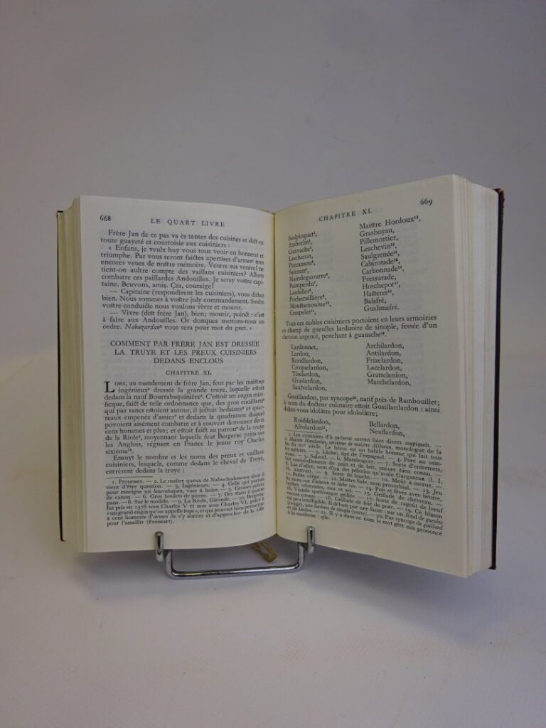 RABELAIS, Oeuvres Complètes, 1 volume (usures et annotations).