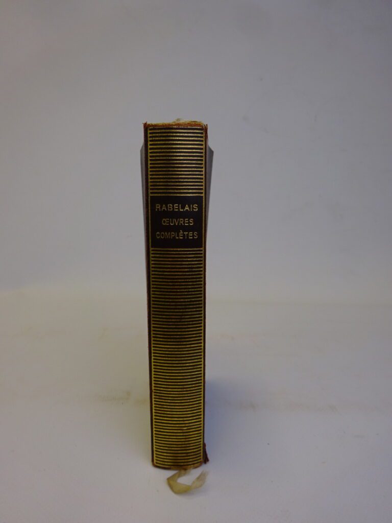 RABELAIS, Oeuvres Complètes, 1 volume (usures et annotations).