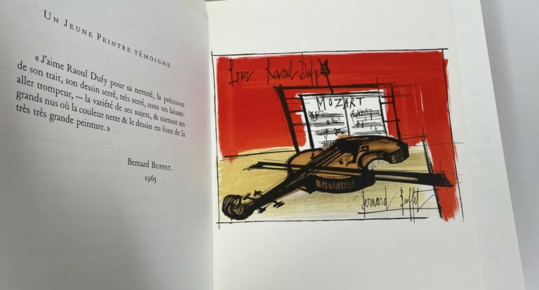 Raoul DUFY - Dessins et croquis extraits des cartons et carnets de Raoul Dufy,…