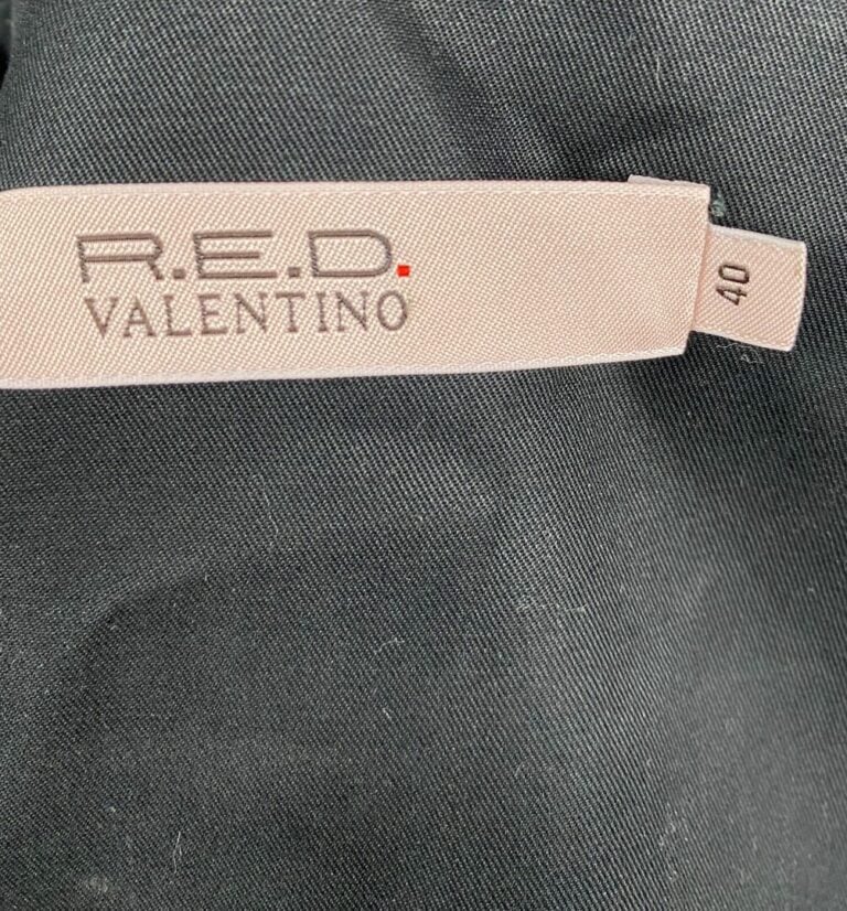 RED VALENTINO - Blouson court façon trench noir - Taille 40 (36 français)