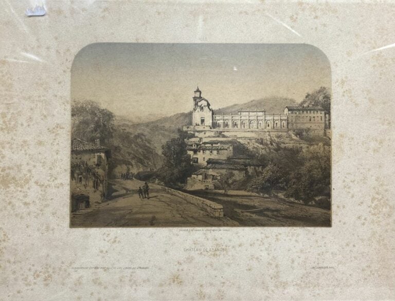 Régionalisme - Ensemble de deux gravures l'une titrée Château de St André et l'…