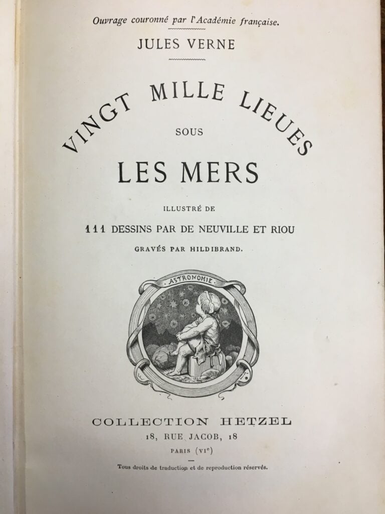 REGROUPE LOT 142 Jules Verne, Vingt mille lieues sous les mers, collection Hetz…