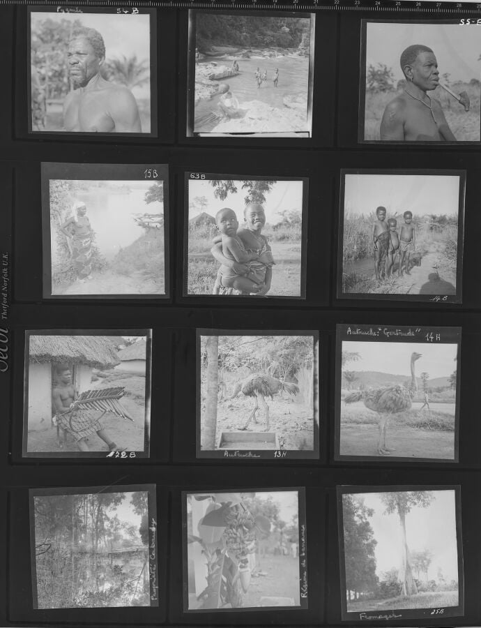 REPUBLIQUE DE CENTRAFRIQUE Classeur : Ensemble d'archives anonymes après 1940.…