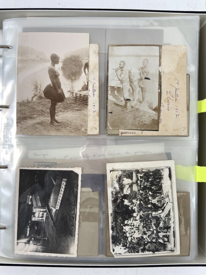 REPUBLIQUE DE CENTRAFRIQUE Classeur : Ensemble d'archives avant et après 1940.…