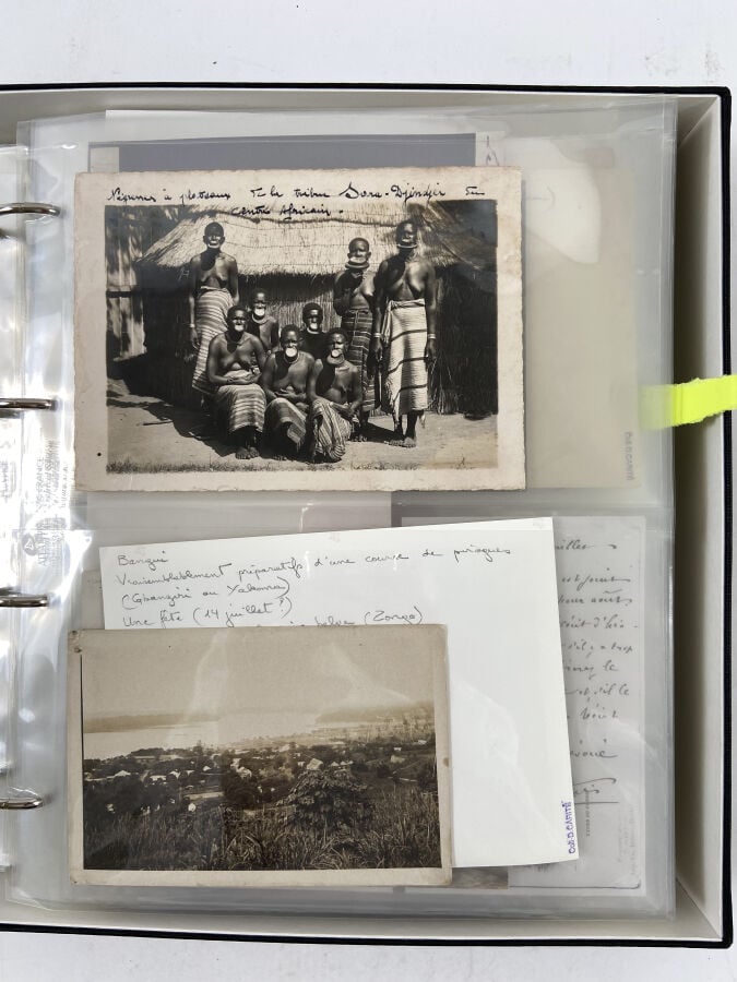 REPUBLIQUE DE CENTRAFRIQUE Classeur : Ensemble d'archives avant et après 1940.…
