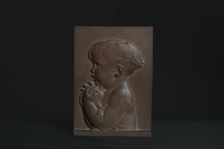 Richard GUINO et Louis DELACHENAL - Michel à deux ans, 1931 - Plaque en bas-rel…