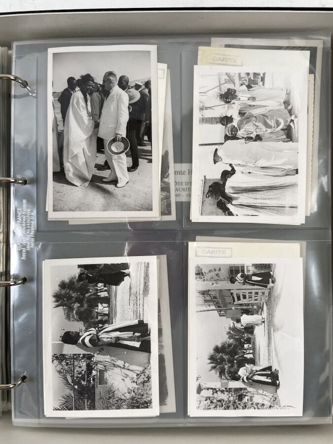 RIM 4 - MAURITANIE Classeur : Archives Brachet, Castera, CTM, Letourneau, Comte…