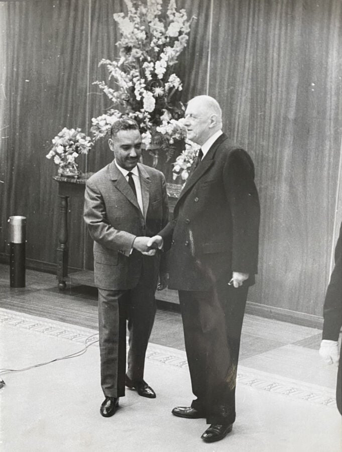RIM 5 - MAURITANIE Années 1950-1970 : Moktar ould Daddah. Voyage officiel de de…