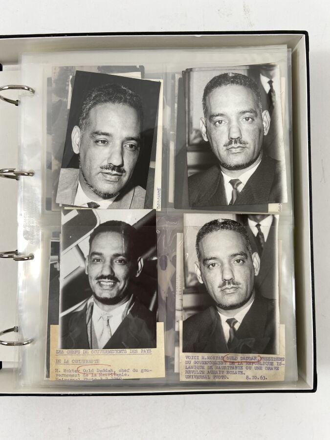 RIM 5 - MAURITANIE Années 1950-1970 : Moktar ould Daddah. Voyage officiel de de…