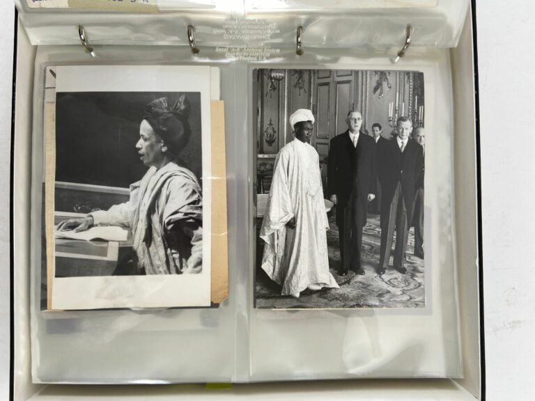 RIM 5 - MAURITANIE Années 1950-1970 : Moktar ould Daddah. Voyage officiel de de…