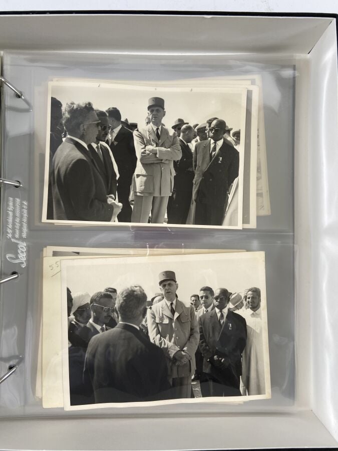 RIM 5 - MAURITANIE Années 1950-1970 : Moktar ould Daddah. Voyage officiel de de…