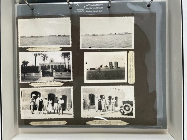RIM 6 - MAURITANIE Classeur : Anonyme collection avant 1940 et après 1940. Port…