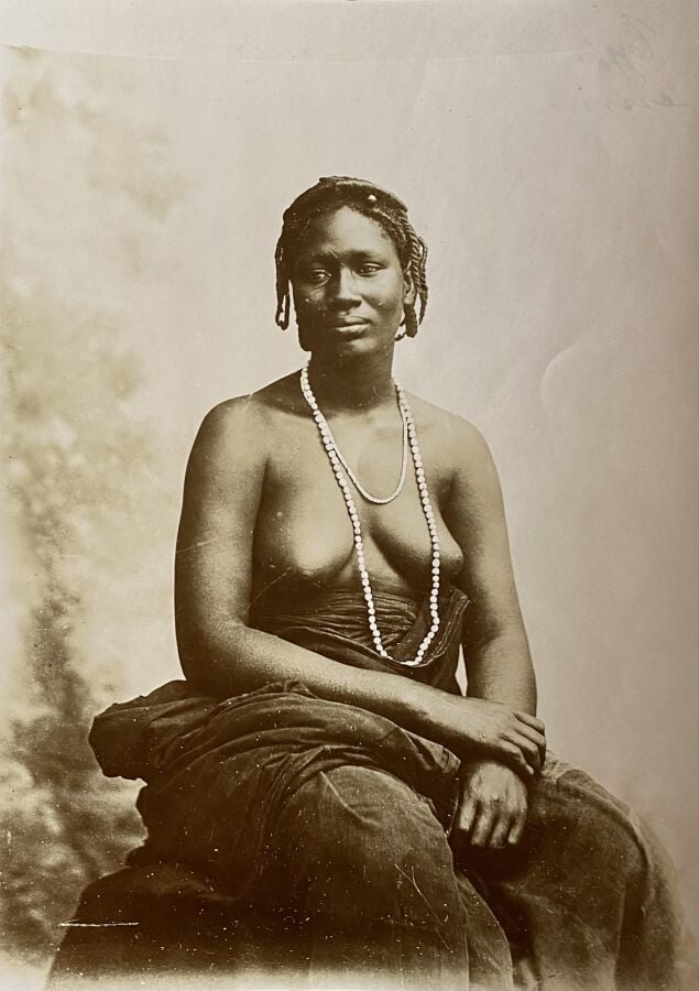RIM 7 - MAURITANIE Ensemble d'archives avant 1940 : Tirages albuminés ou argent…