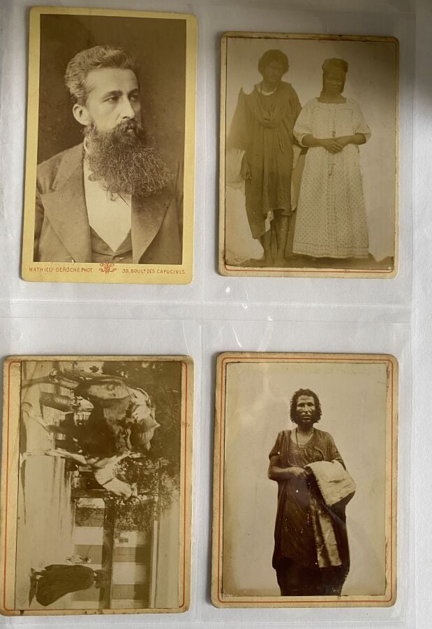 RIM 7 - MAURITANIE Ensemble d'archives avant 1940 : Tirages albuminés ou argent…