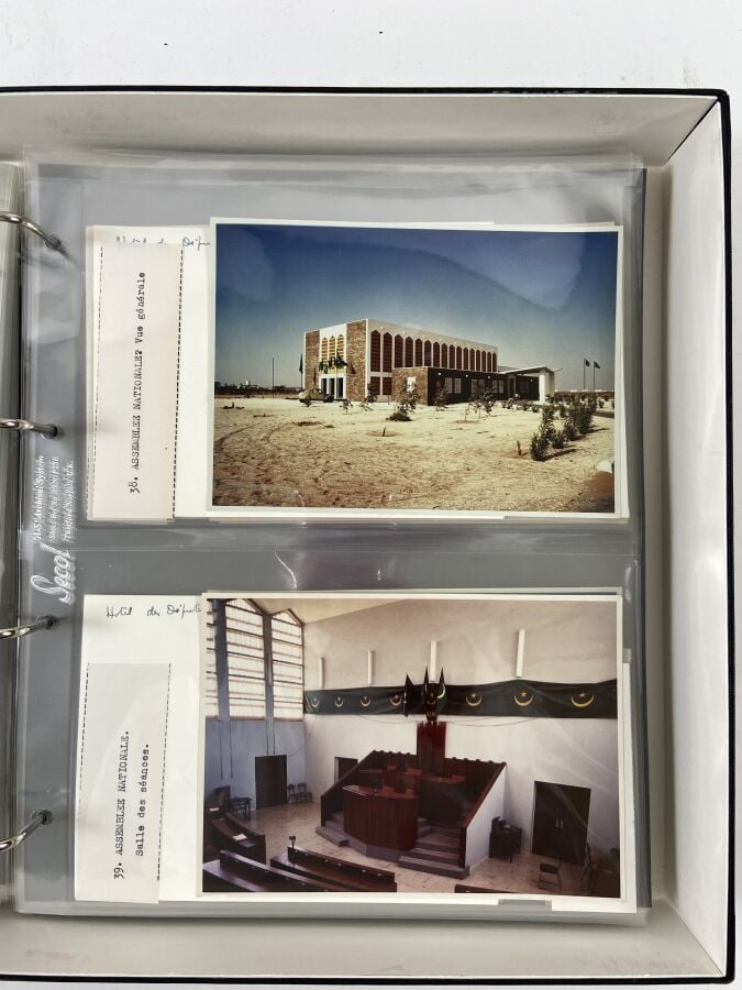 RIM 8 - MAURITANIE Ensemble d'archives d'un employé de la Société d'Urbanisme e…