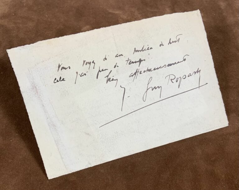Ropartz, Guy L.a.s. - Lettre à Charles Bordes.