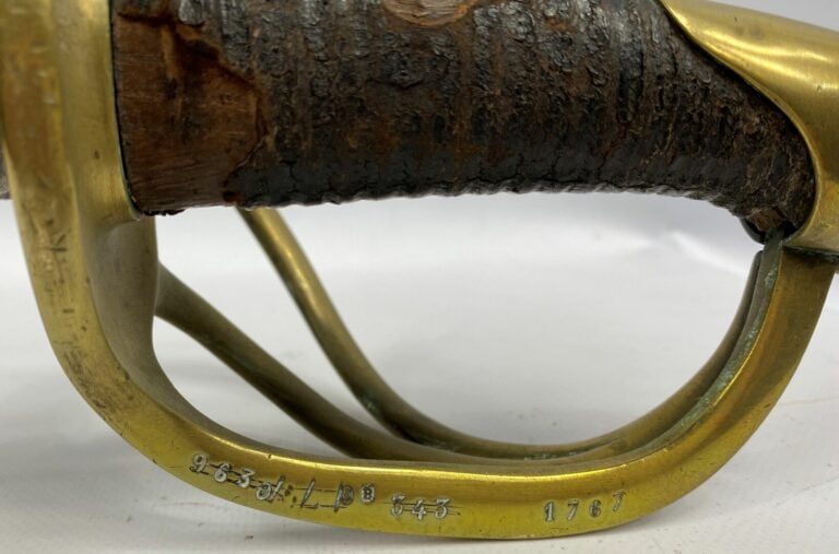 Sabre de cavalerie, modèle 1819 - Lame signée Manufacture impériale de Kligenth…