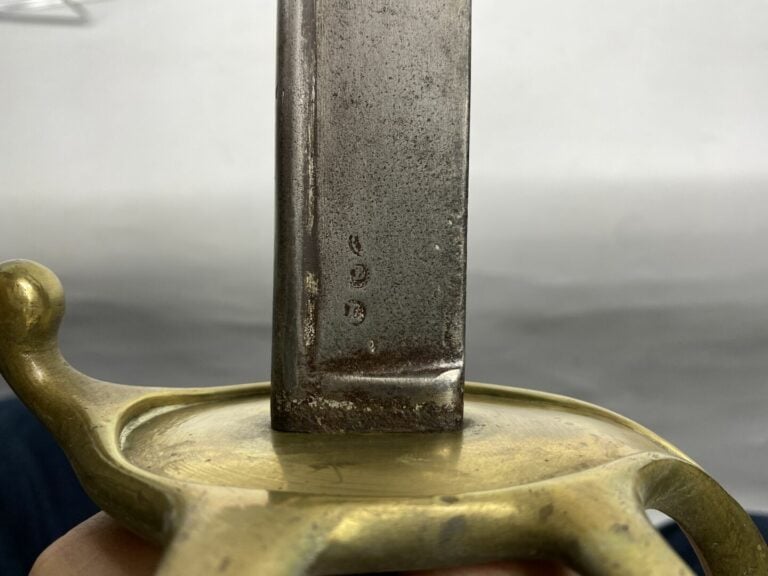 Sabre de cavalerie, modèle 1819 - Lame signée Manufacture impériale de Kligenth…