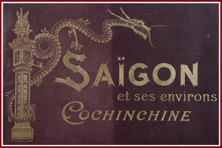 "SAIGON ET SES ENVIRONS COCHINCHINE" - ALBUM DE PHOTOGRAPHIES REPRODUITES - XXe…