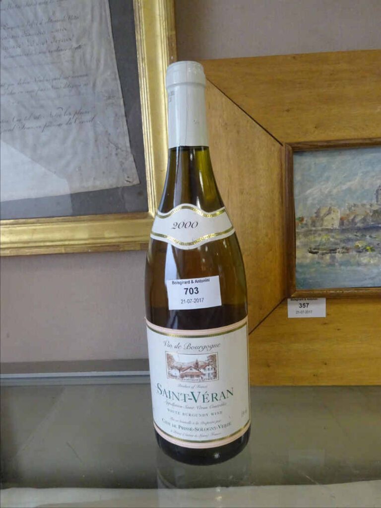 Saint-Véran, Cave de Prissé-Soligny-Verzé, 2000 - 1 bouteille