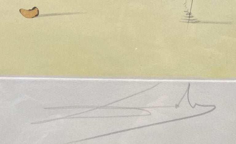 Salvador DALI (1904-1989) - Don Quichotte - Lithographie signée en bas à droite…