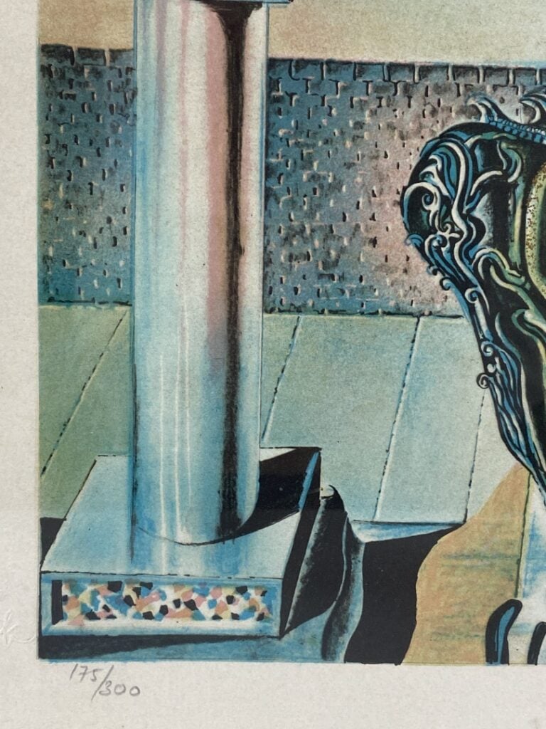SALVADOR DALI (d'après) - Ensemble de trois lithographies en couleurs dont Lady…