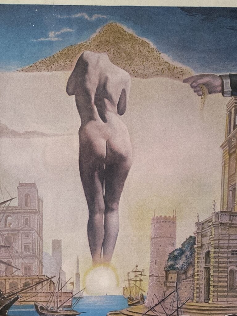 SALVADOR DALI (d'après) - Ensemble de trois lithographies en couleurs dont Lady…