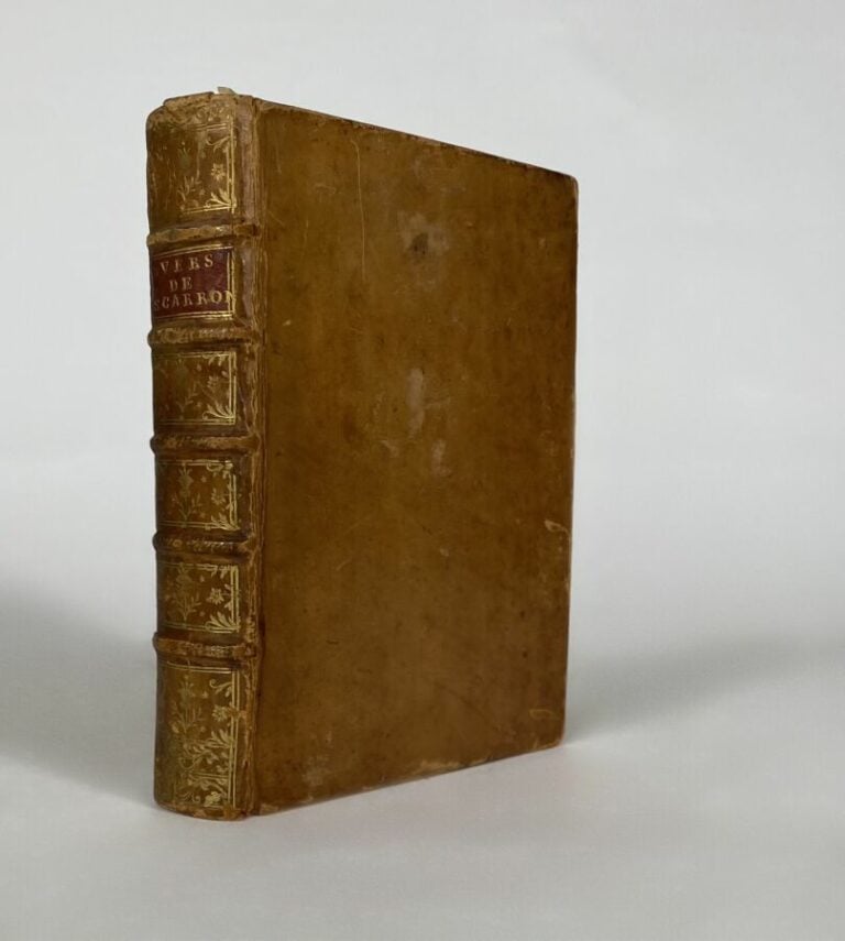 Scarron - Recueil de quelques vers burlesques - Paris, Toussainct Quinet, 1645.…