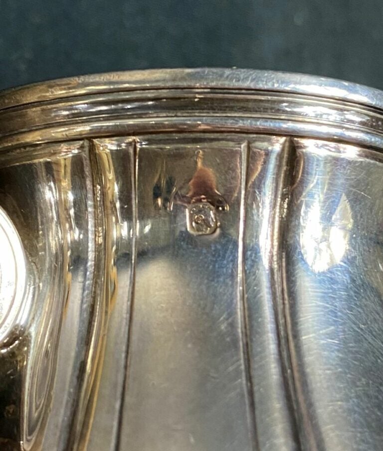 Service à café et chocolat en argent (925) comprenant une cafetière, une chocol…