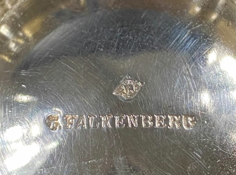 Service à café et chocolat en argent (925) comprenant une cafetière, une chocol…