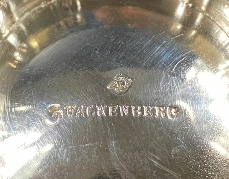 Service à café et chocolat en argent (925) comprenant une cafetière, une chocol…