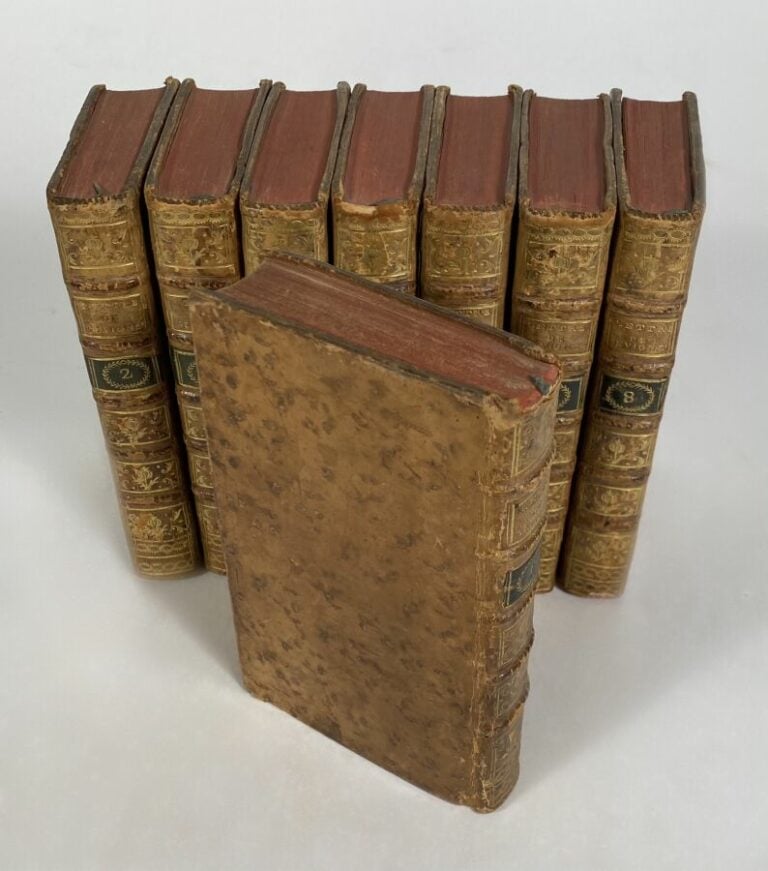 Sévigné, Madame de - Recueil des lettres - 8 vols in-12 pl veau