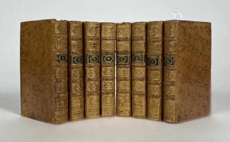 Sévigné, Madame de - Recueil des lettres - 8 vols in-12 pl veau