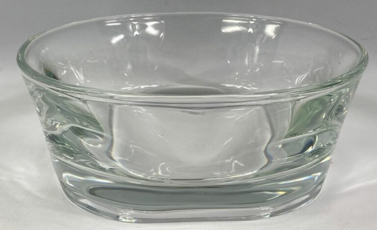 SEVRES - Coupe en cristal - Marque sous la base - Diam: 24 cm - REGROUPE LOT 26…
