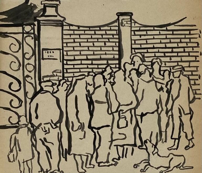 Slavko KOPA (1913-1995) - 30 dessins, Florence 1945 - 30 oeuvres originales sur…