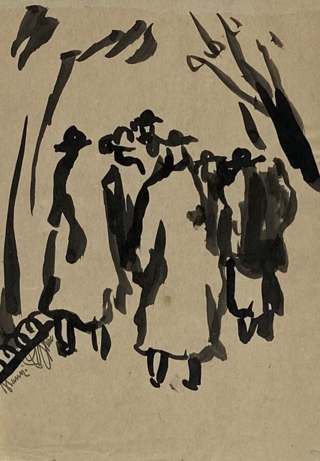 Slavko KOPA (1913-1995) - 30 dessins, Florence 1945 - 30 oeuvres originales sur…