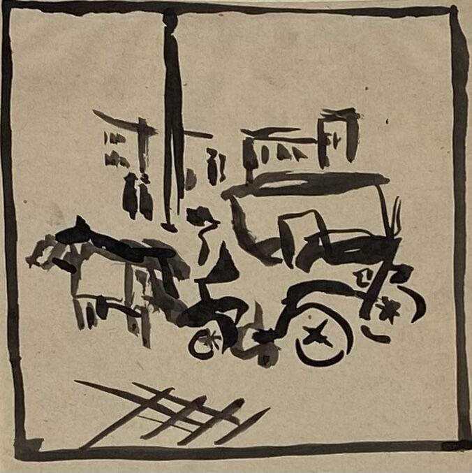 Slavko KOPA (1913-1995) - 30 dessins, Florence 1945 - 30 oeuvres originales sur…