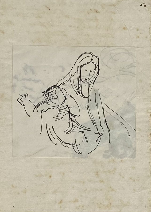 Slavko KOPA (1913-1995) - 30 dessins, Florence 1945 - 30 oeuvres originales sur…