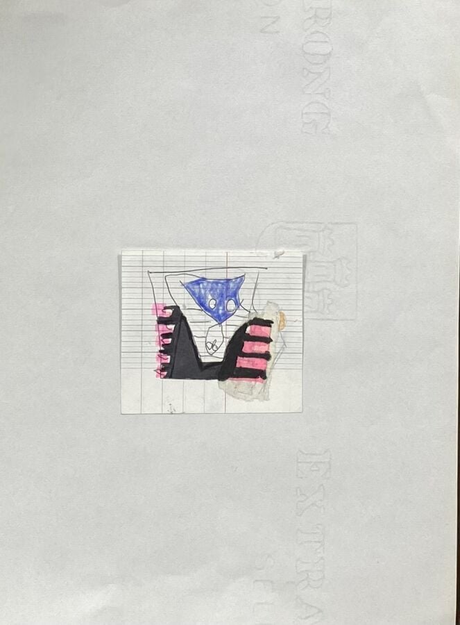 Slavko KOPA (1913-1995) - Composition au personnage - Collage et technique mixt…